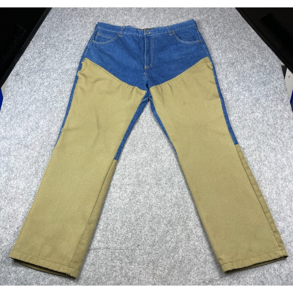 Red Head Briar Jeans 38x32 Blue Denim Field Pant Brush Guard Hunting‎ Workwear